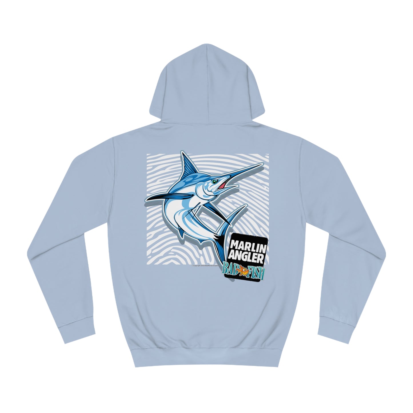 Badfish – Marlin Angler : Premium Pullover Hoodie