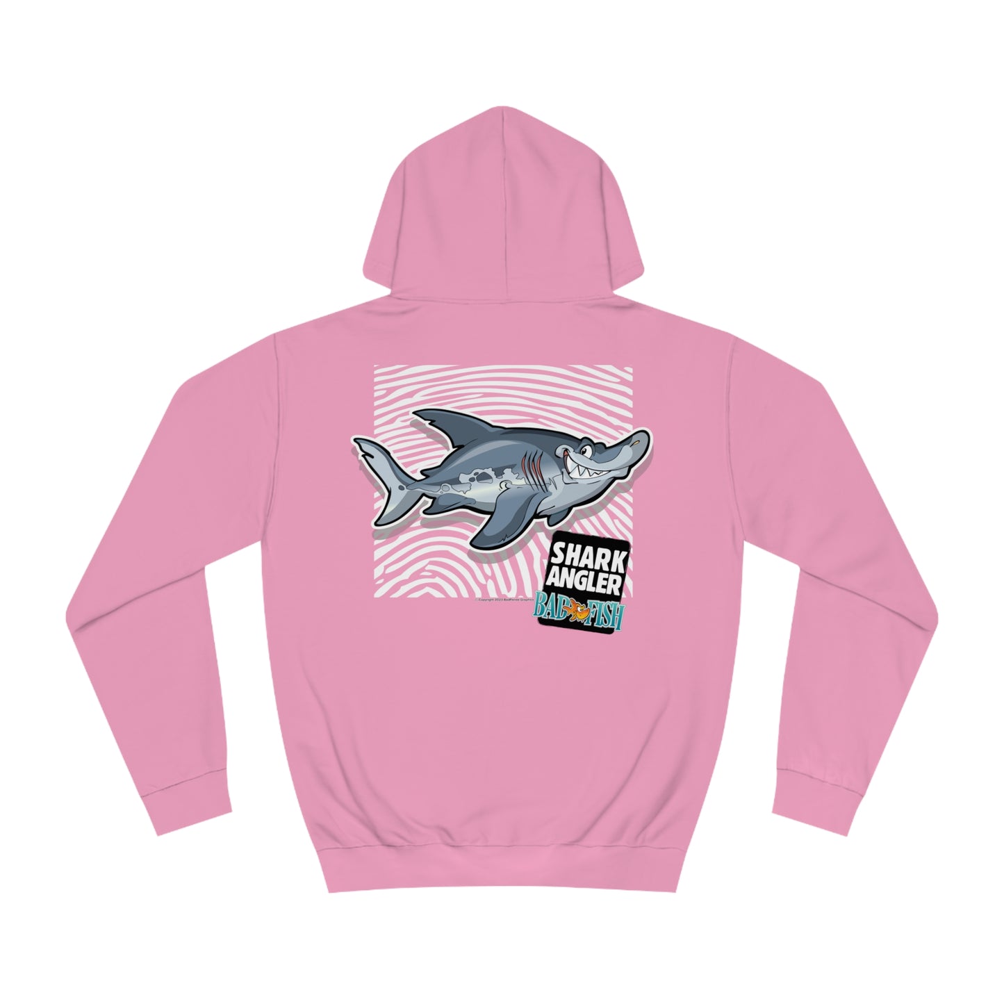 Badfish – Shark Angler : Premium Pullover Hoodie