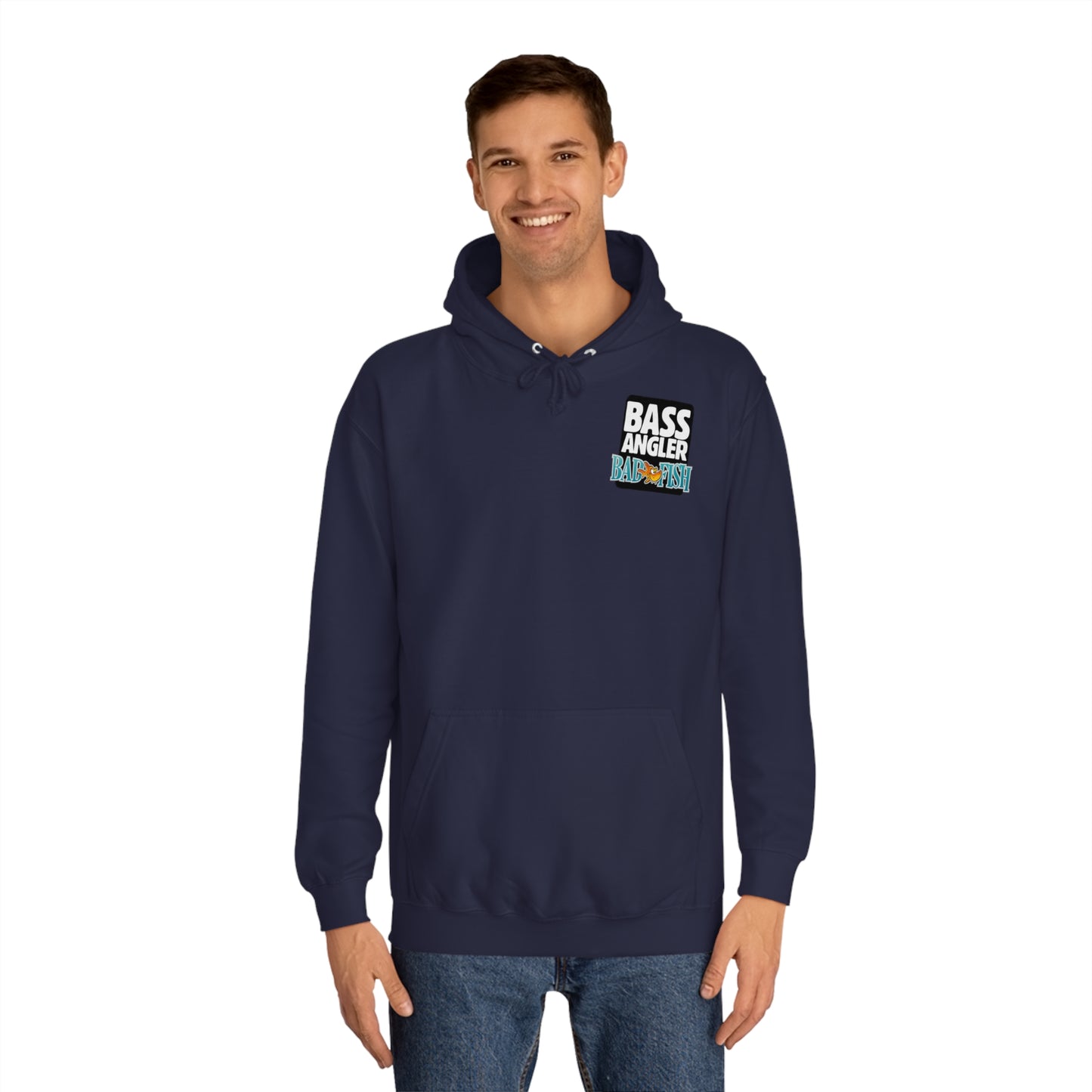 Badfish – Bass Angler : Premium Pullover Hoodie