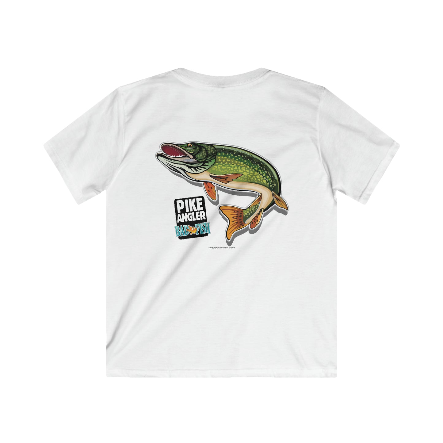 Badfish Junior – Pike Angler T-Shirt