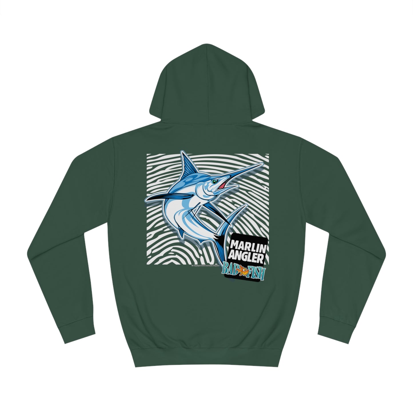 Badfish – Marlin Angler : Premium Pullover Hoodie
