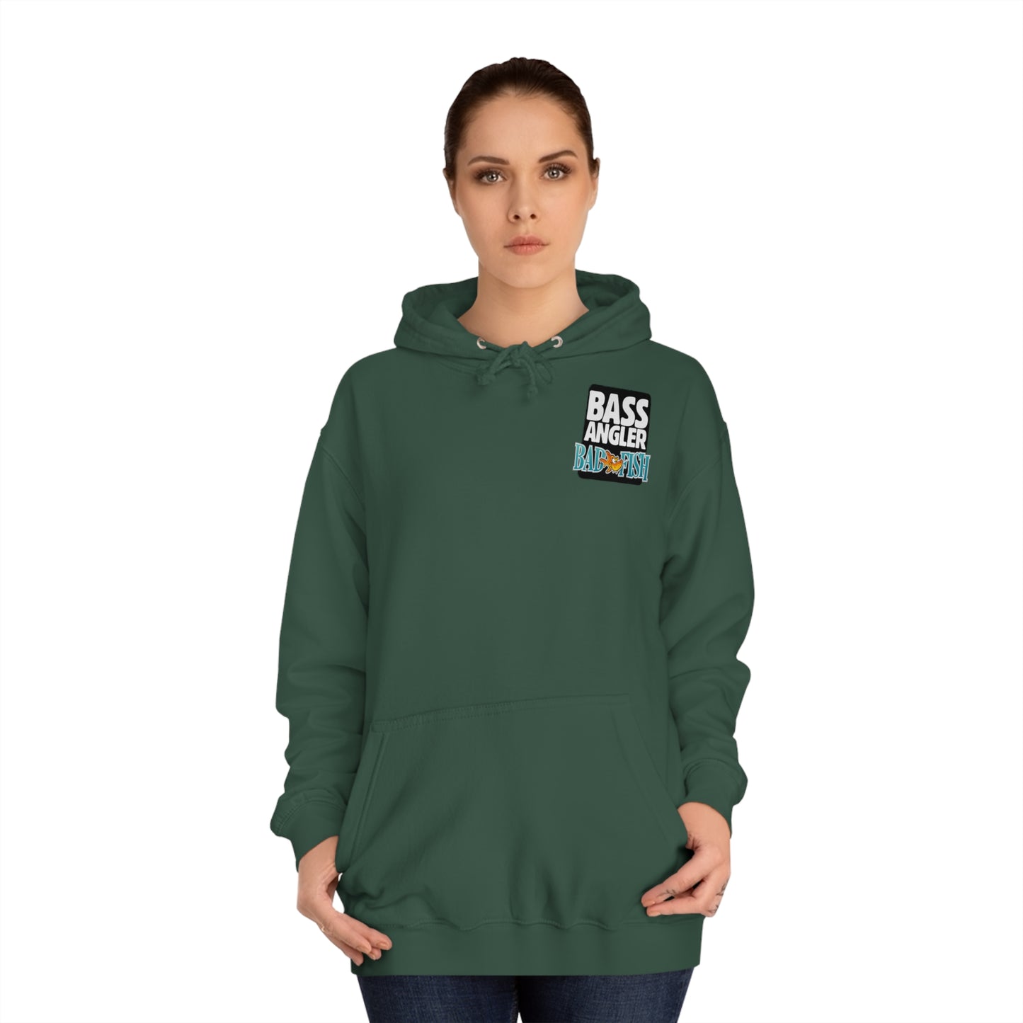 Badfish – Bass Angler : Premium Pullover Hoodie