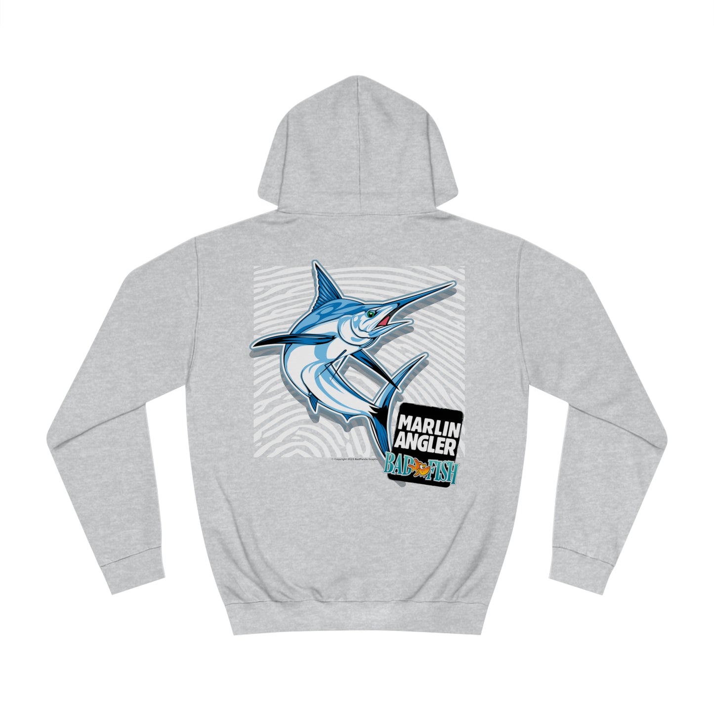 Badfish – Marlin Angler : Premium Pullover Hoodie
