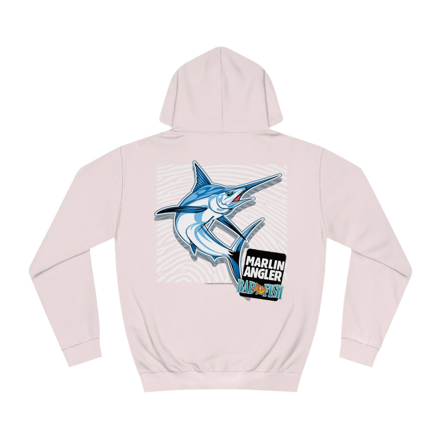 Badfish – Marlin Angler : Premium Pullover Hoodie