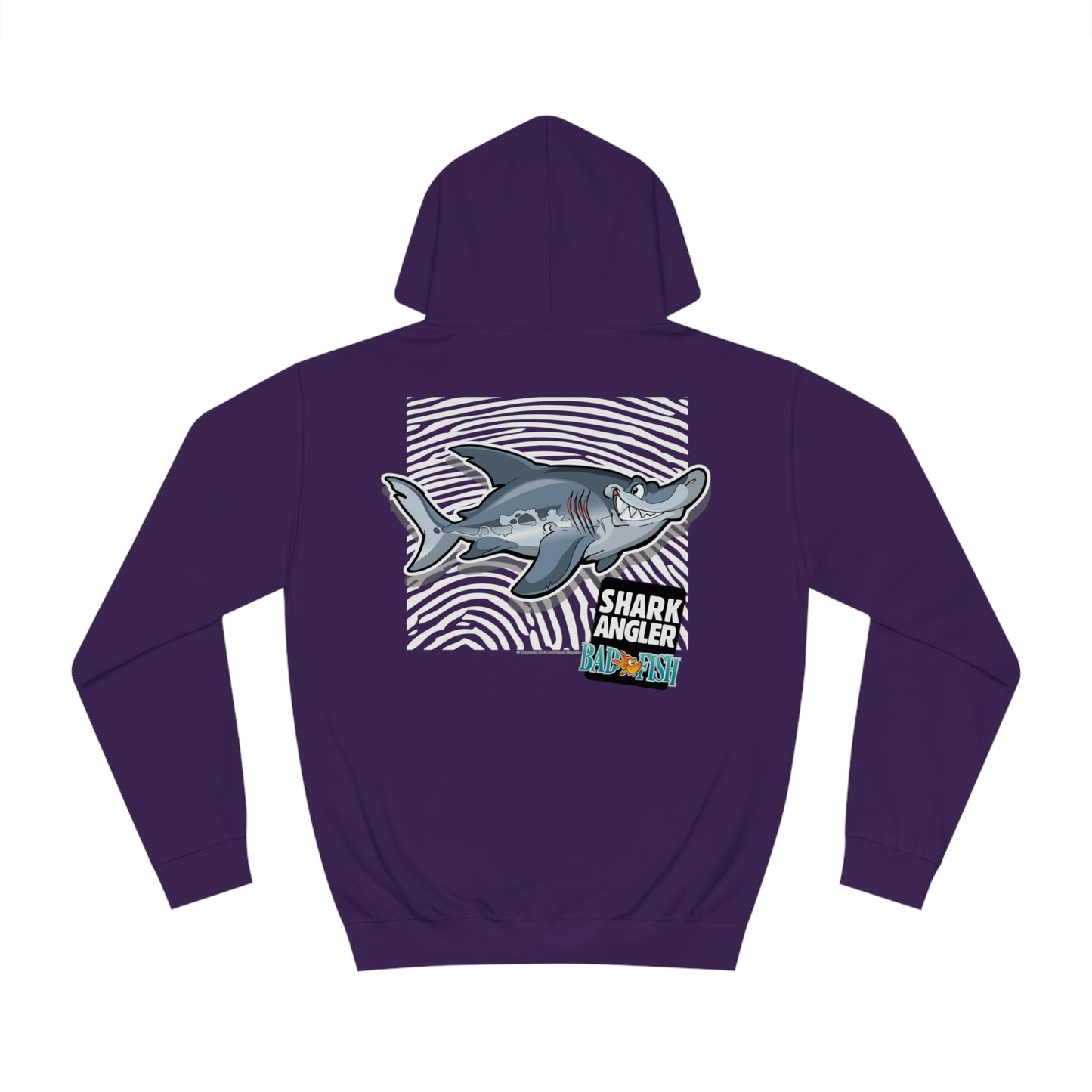 Badfish – Shark Angler : Premium Pullover Hoodie