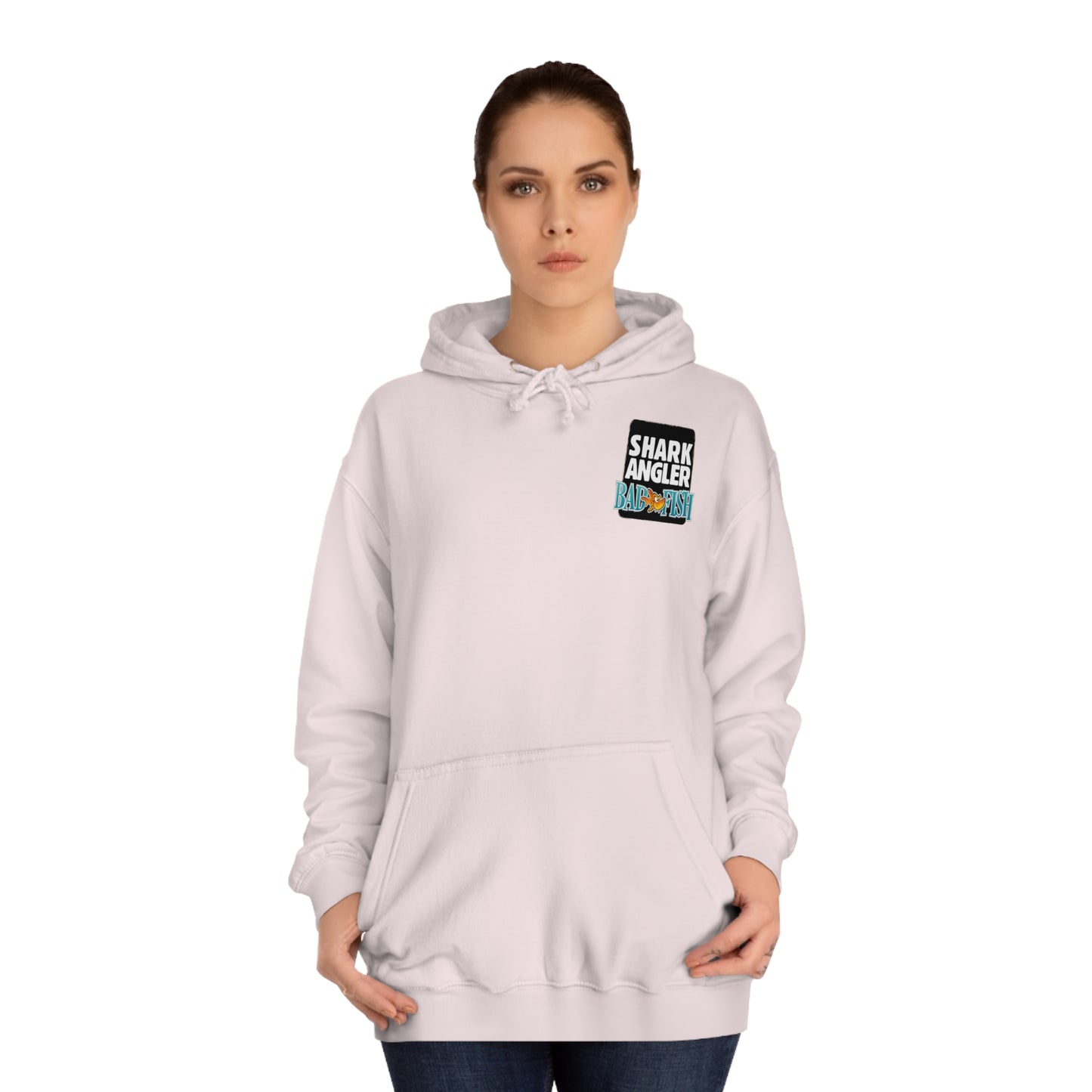 Badfish – Shark Angler : Premium Pullover Hoodie