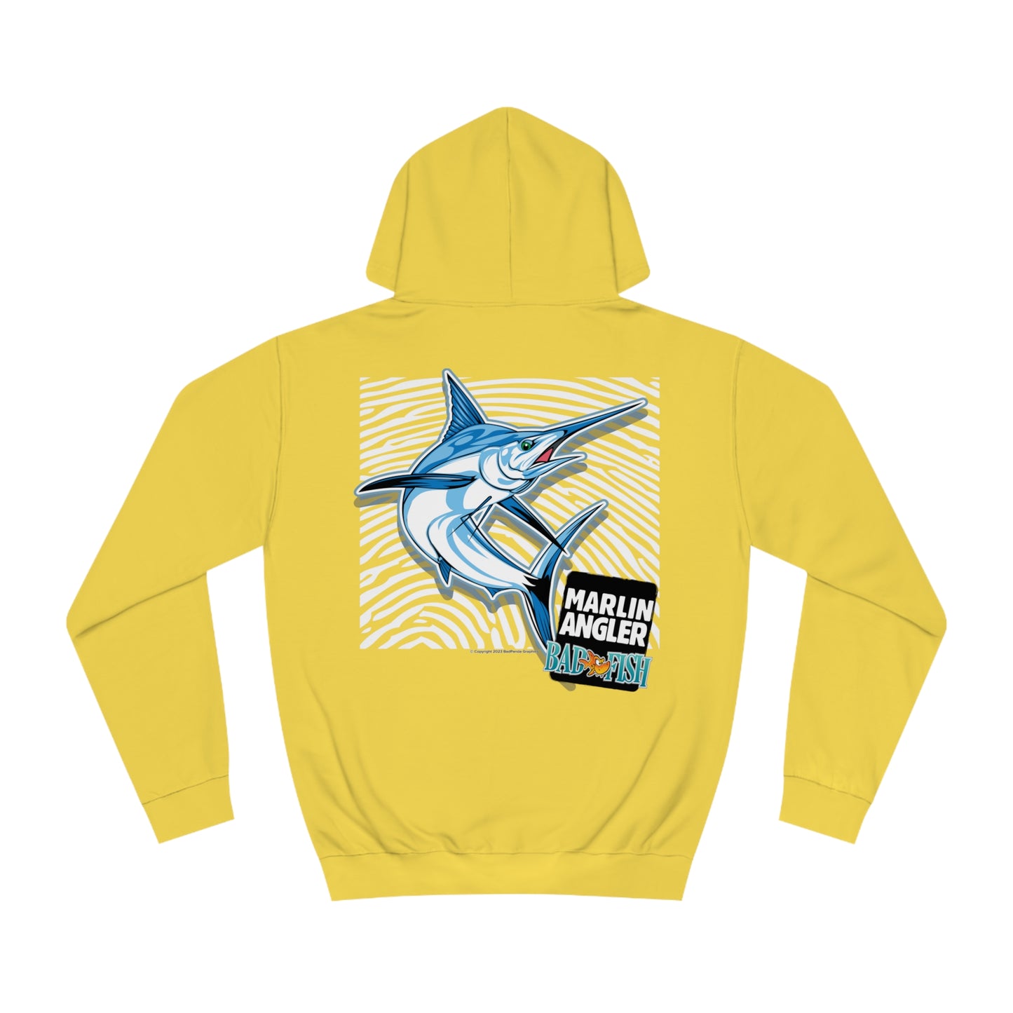 Badfish – Marlin Angler : Premium Pullover Hoodie