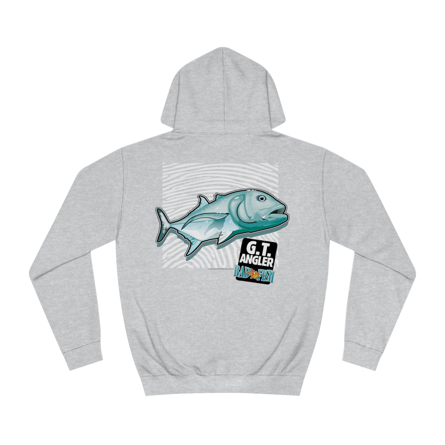 Badfish – Giant Trevally Angler : Premium Pullover Hoodie