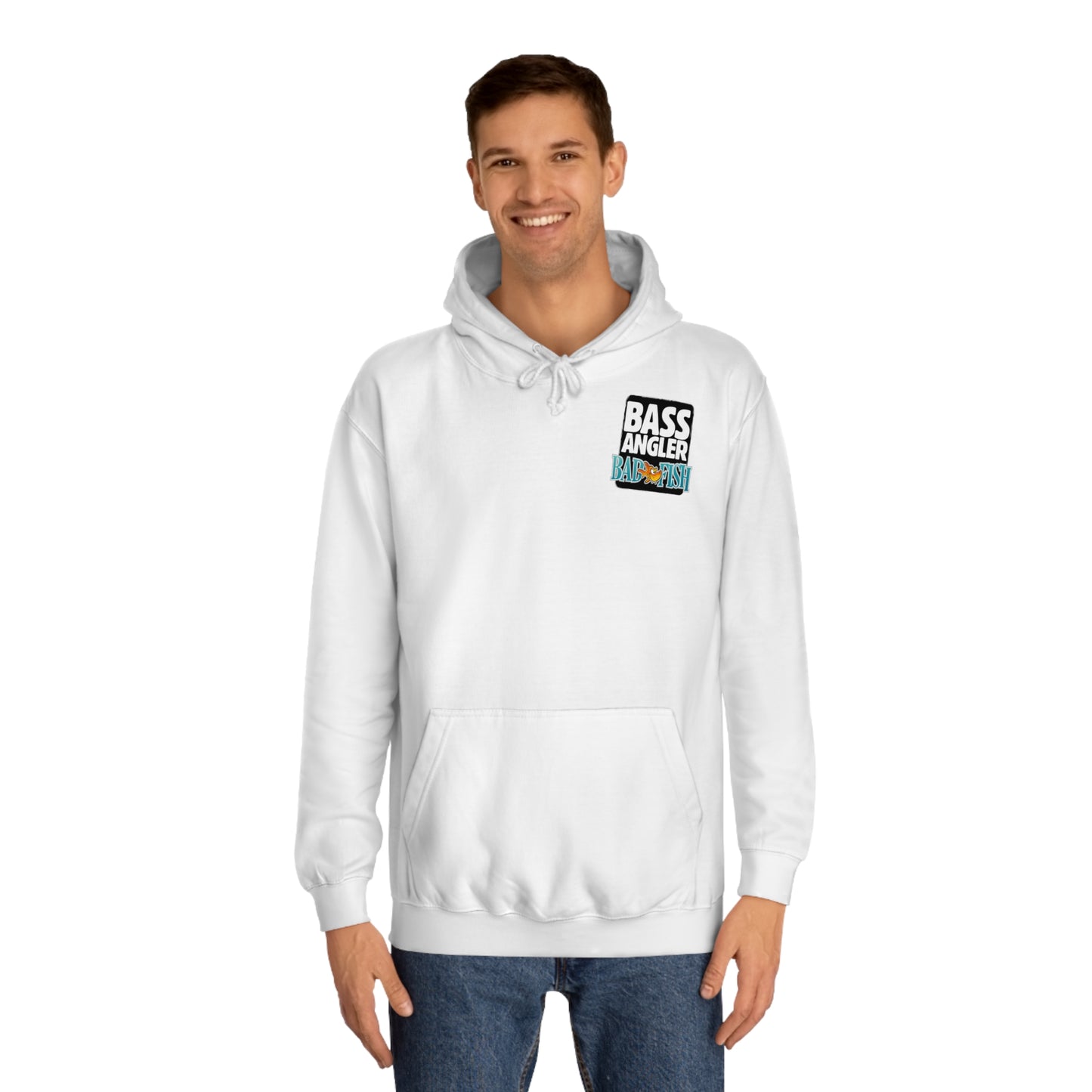 Badfish – Bass Angler : Premium Pullover Hoodie
