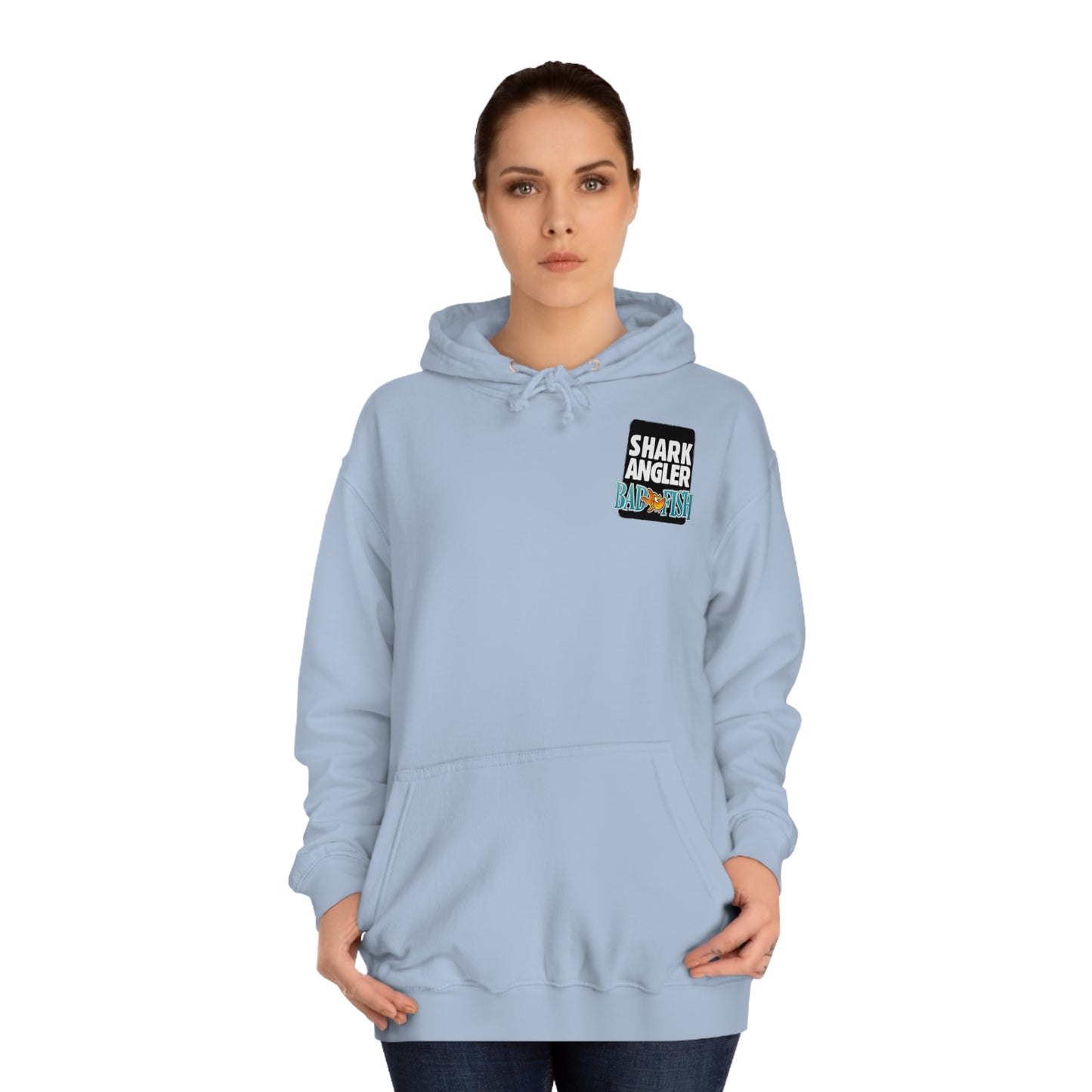 Badfish – Shark Angler : Premium Pullover Hoodie