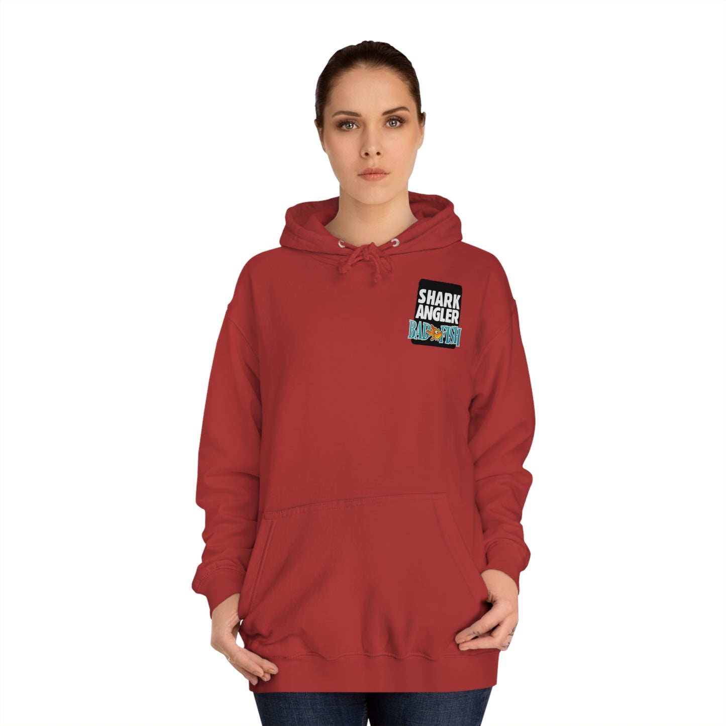 Badfish – Shark Angler : Premium Pullover Hoodie