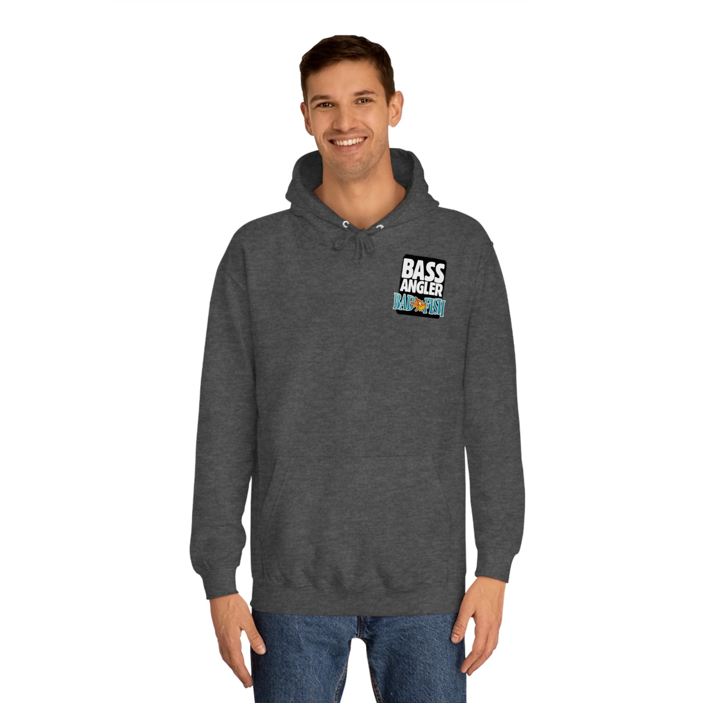 Badfish – Bass Angler : Premium Pullover Hoodie