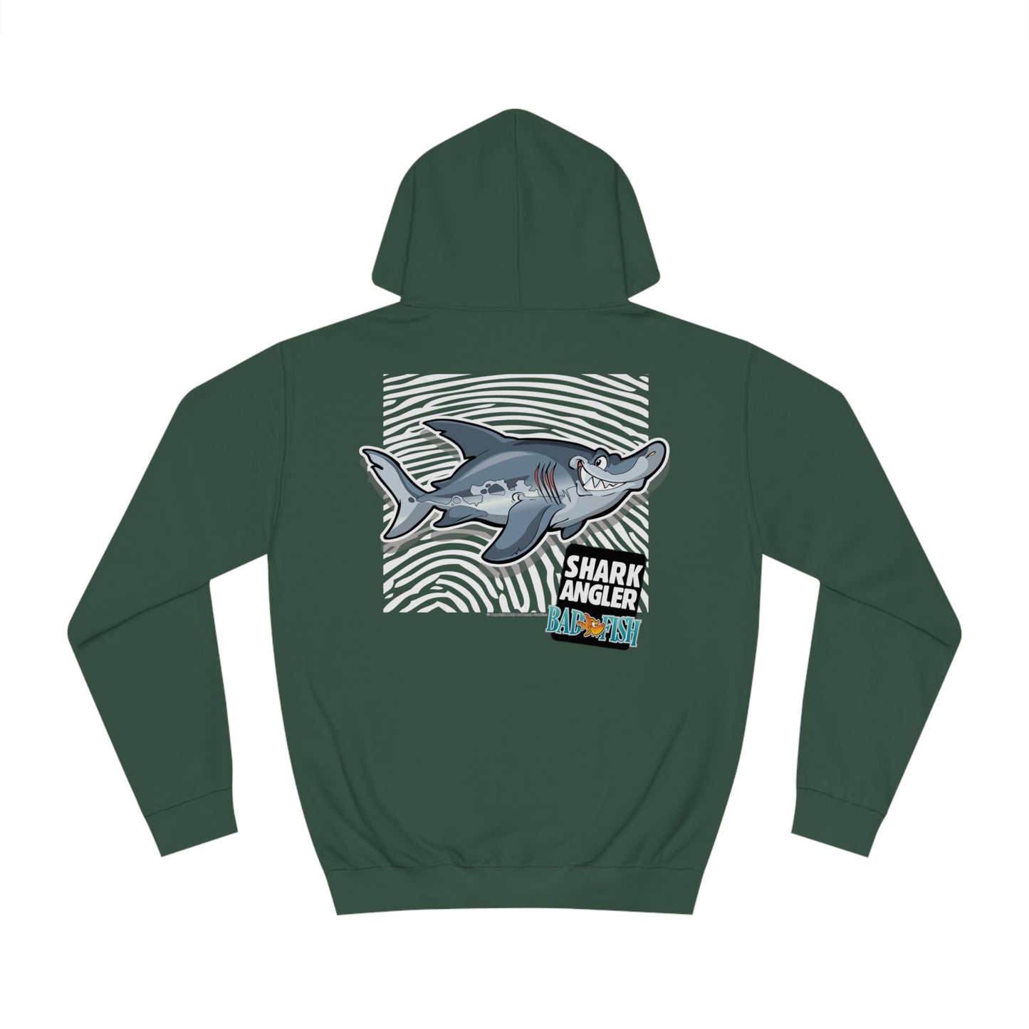 Badfish – Shark Angler : Premium Pullover Hoodie