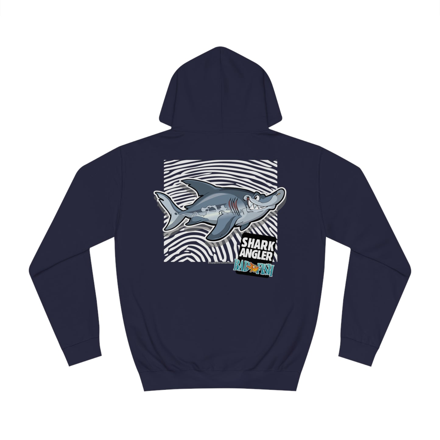 Badfish – Shark Angler : Premium Pullover Hoodie