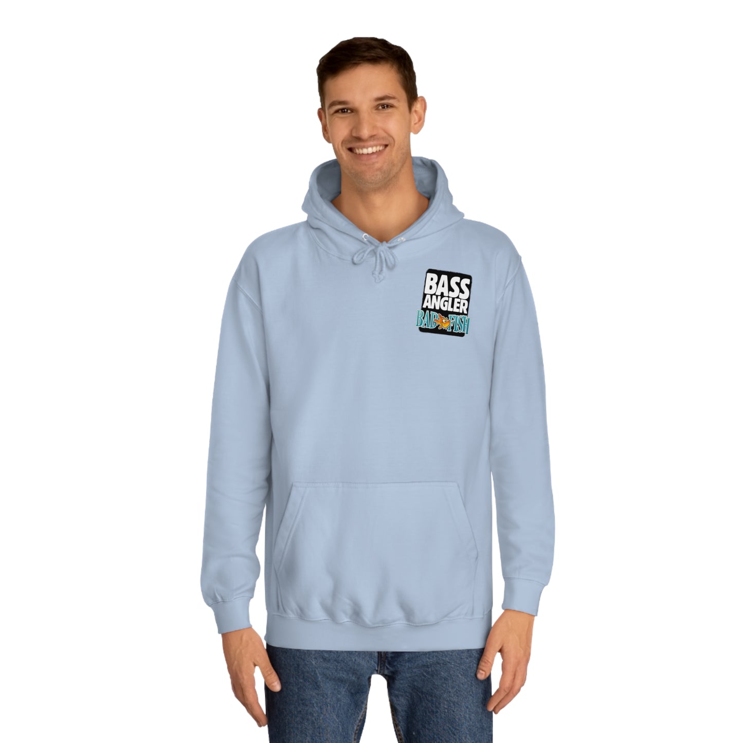 Badfish – Bass Angler : Premium Pullover Hoodie