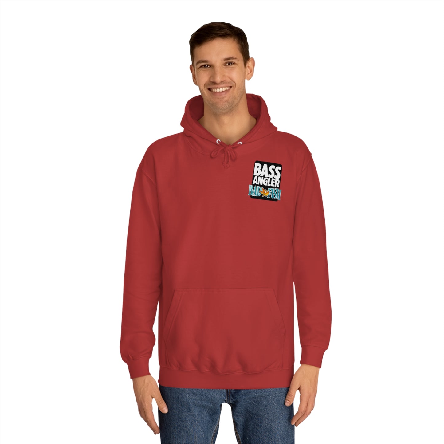 Badfish – Bass Angler : Premium Pullover Hoodie
