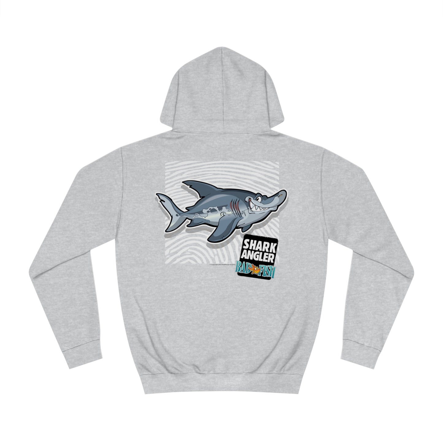 Badfish – Shark Angler : Premium Pullover Hoodie