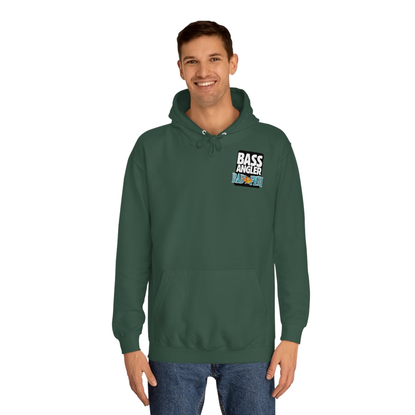 Badfish – Bass Angler : Premium Pullover Hoodie