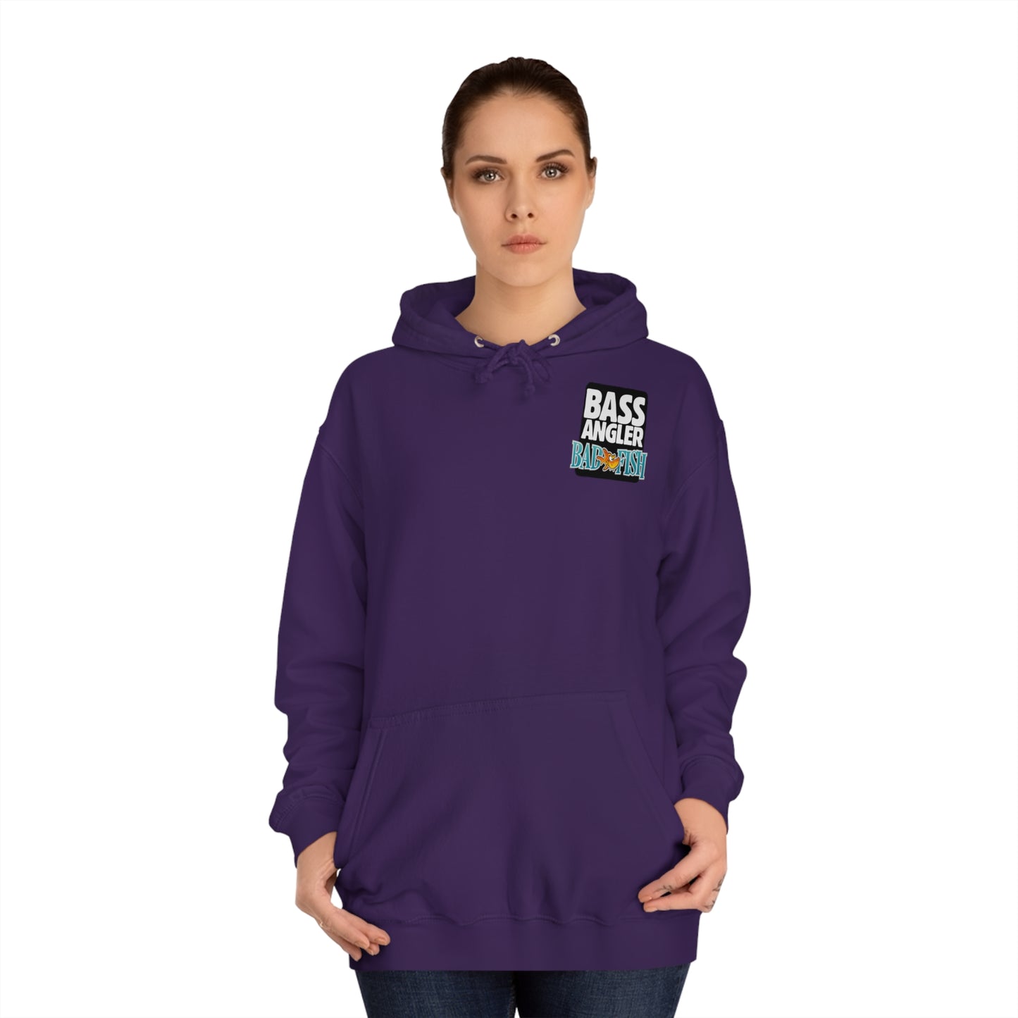 Badfish – Bass Angler : Premium Pullover Hoodie