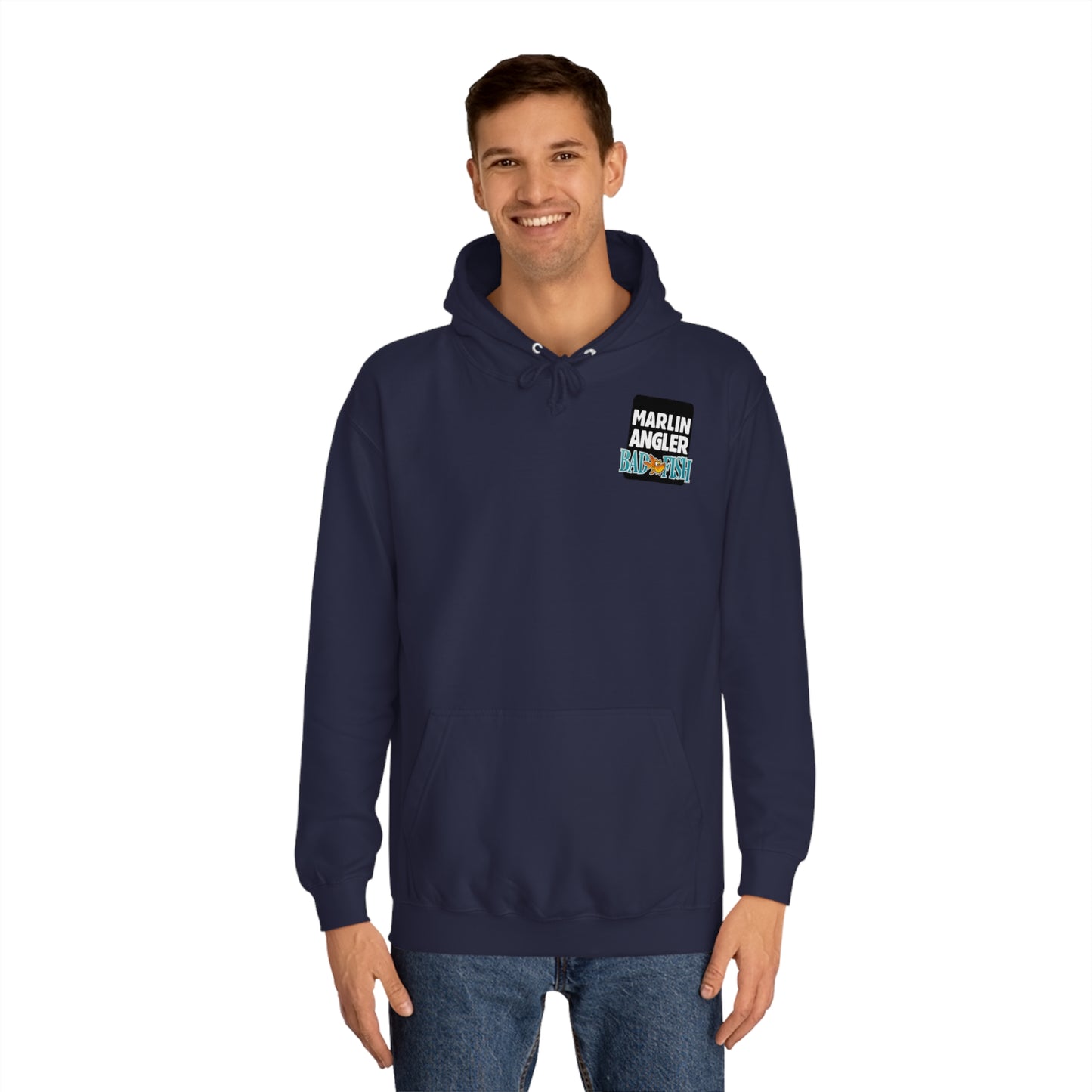 Badfish – Marlin Angler : Premium Pullover Hoodie