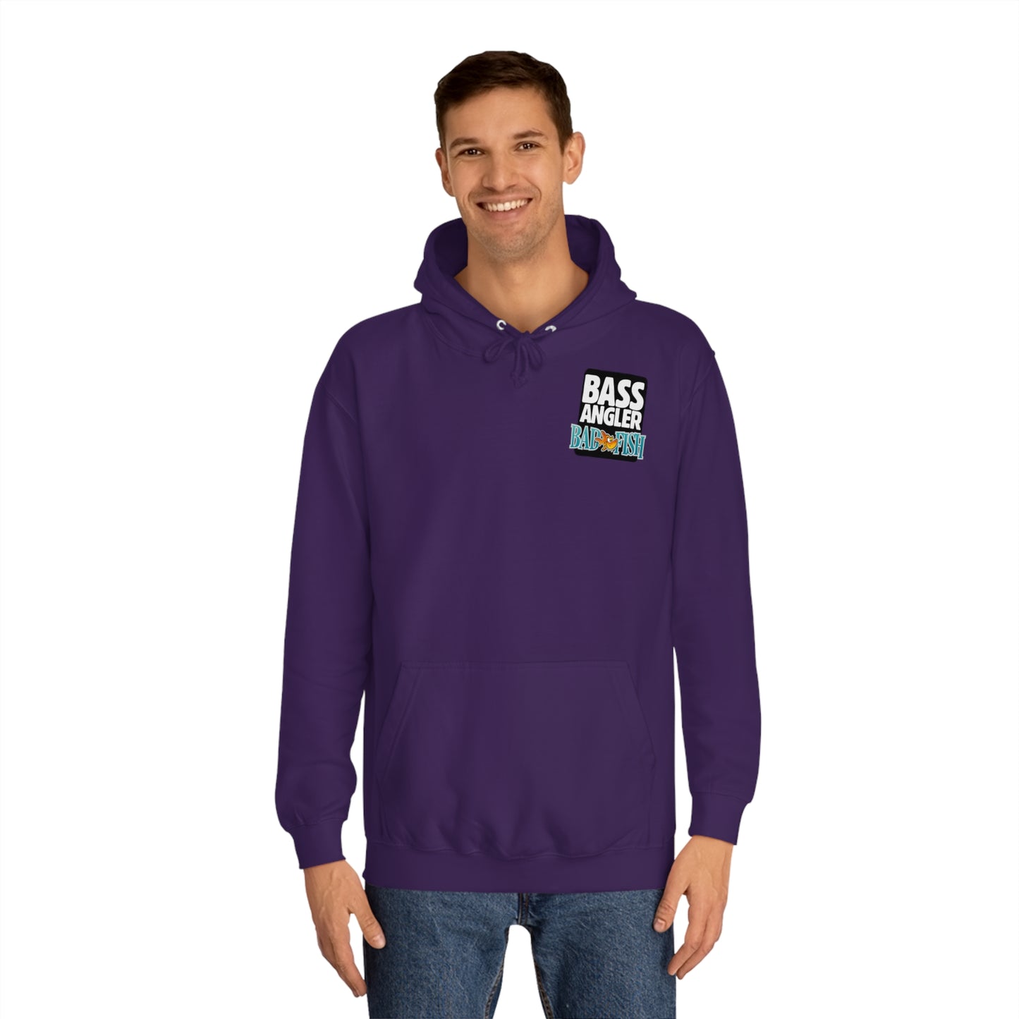 Badfish – Bass Angler : Premium Pullover Hoodie