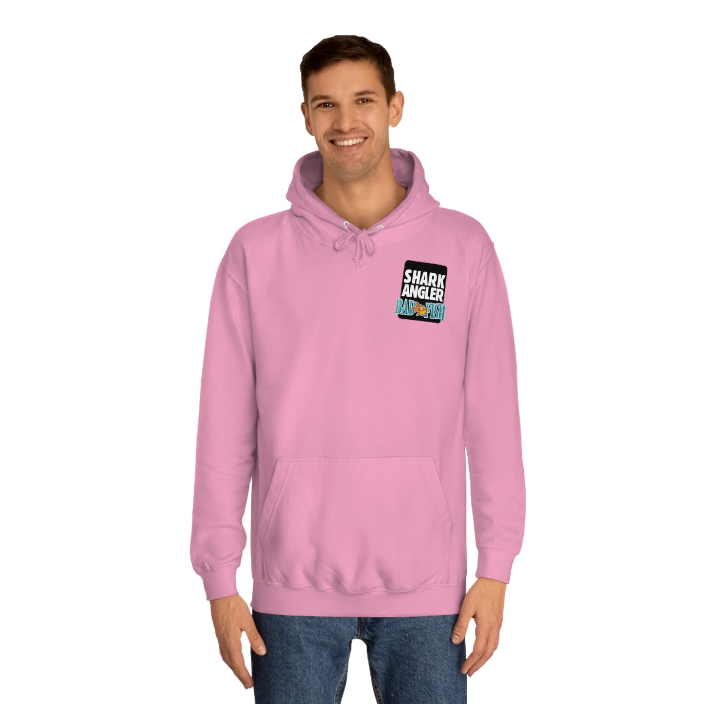 Badfish – Shark Angler : Premium Pullover Hoodie