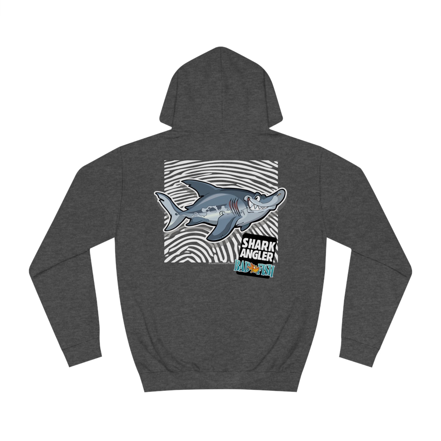 Badfish – Shark Angler : Premium Pullover Hoodie