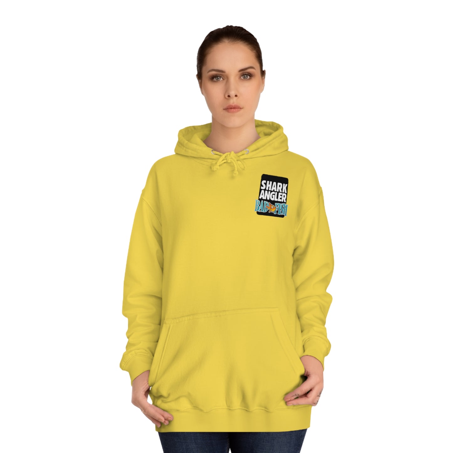 Badfish – Shark Angler : Premium Pullover Hoodie