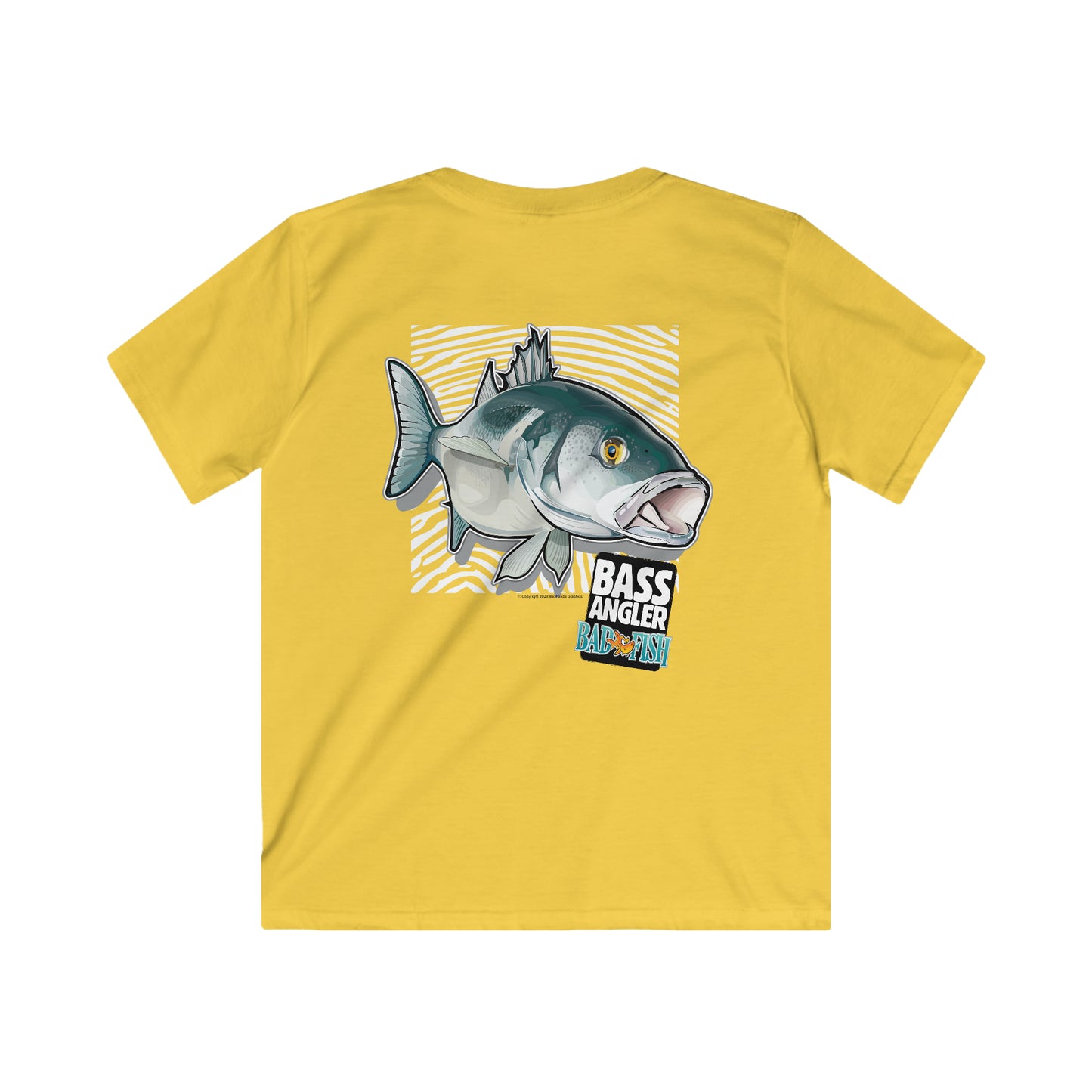Badfish Junior – Bass Angler T-Shirt