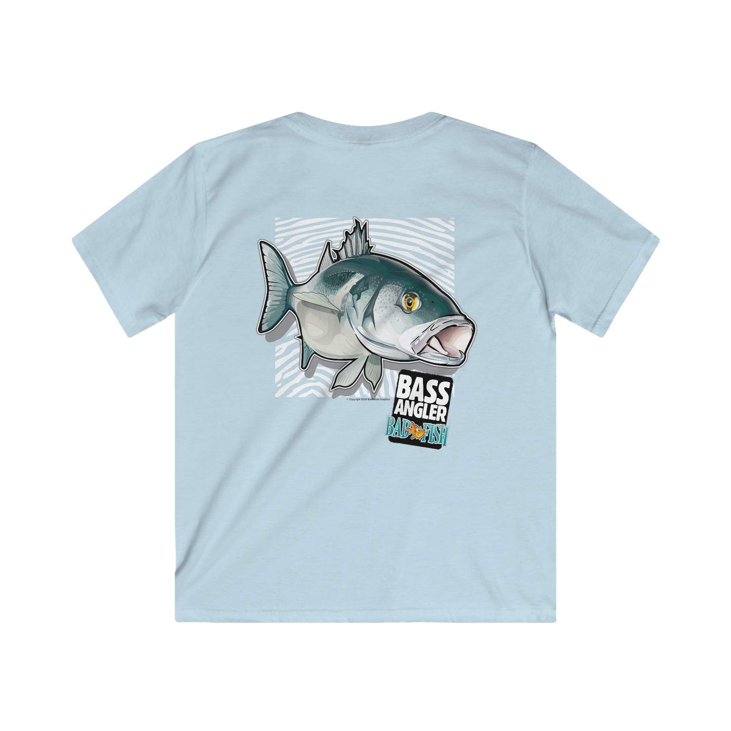 Badfish Junior – Bass Angler T-Shirt