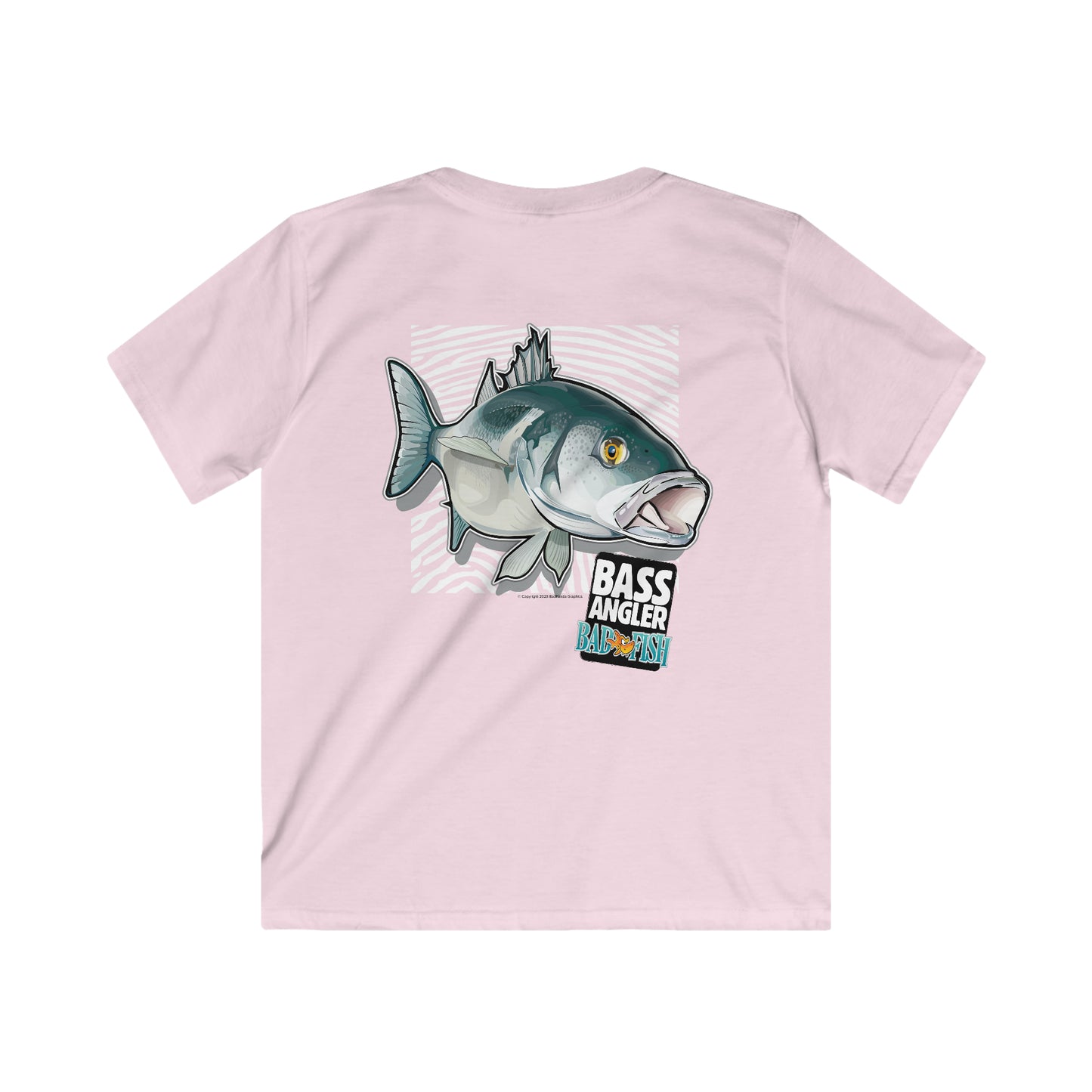 Badfish Junior – Bass Angler T-Shirt