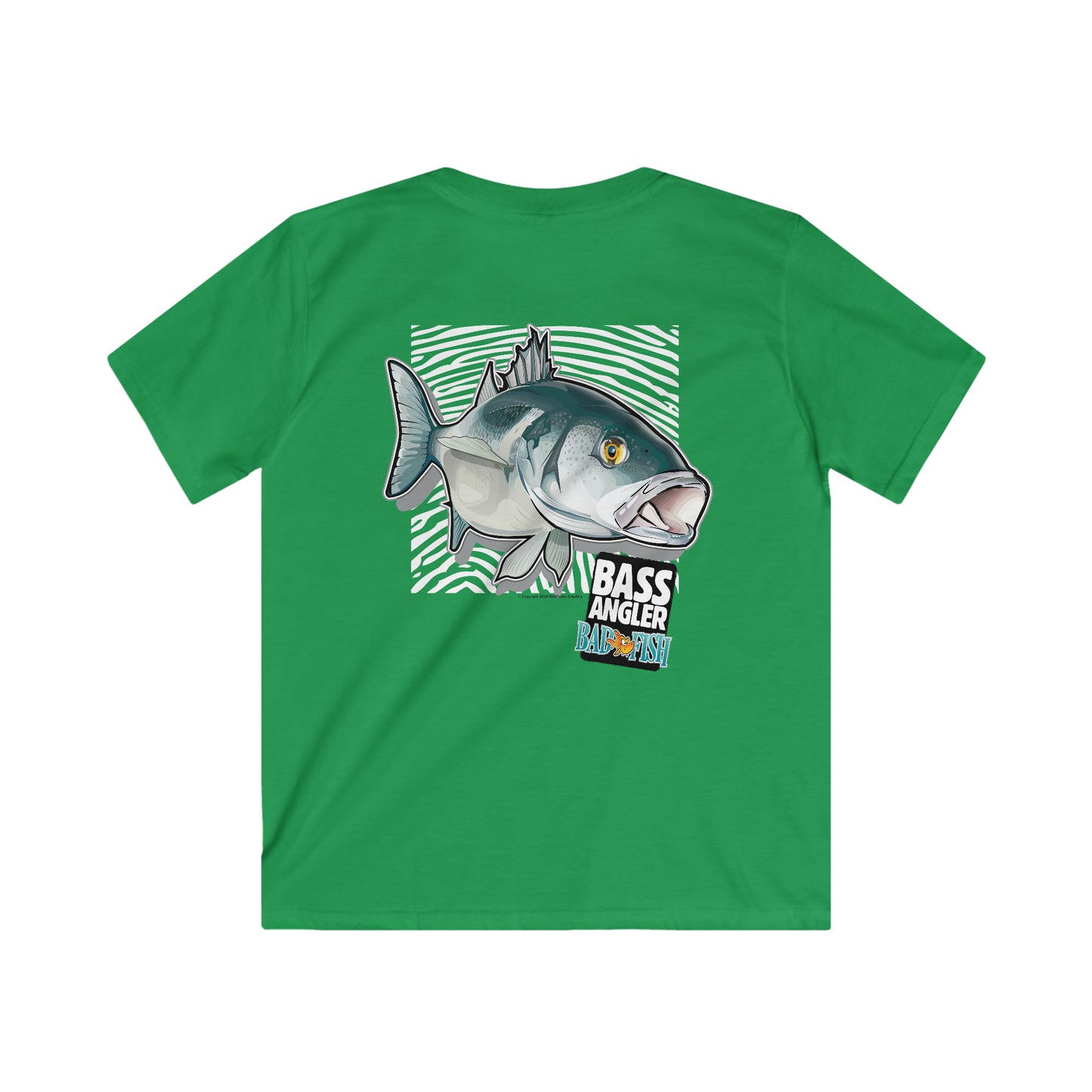 Badfish Junior – Bass Angler T-Shirt