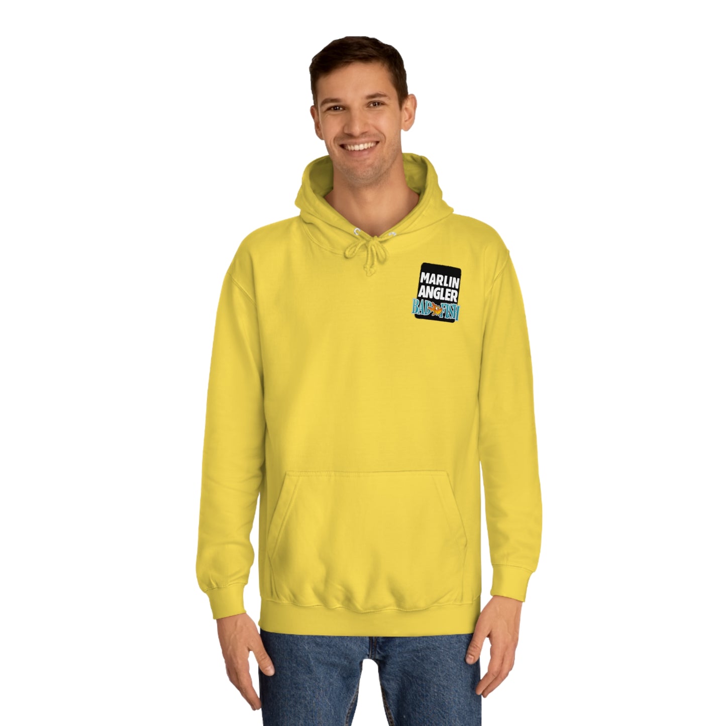 Badfish – Marlin Angler : Premium Pullover Hoodie