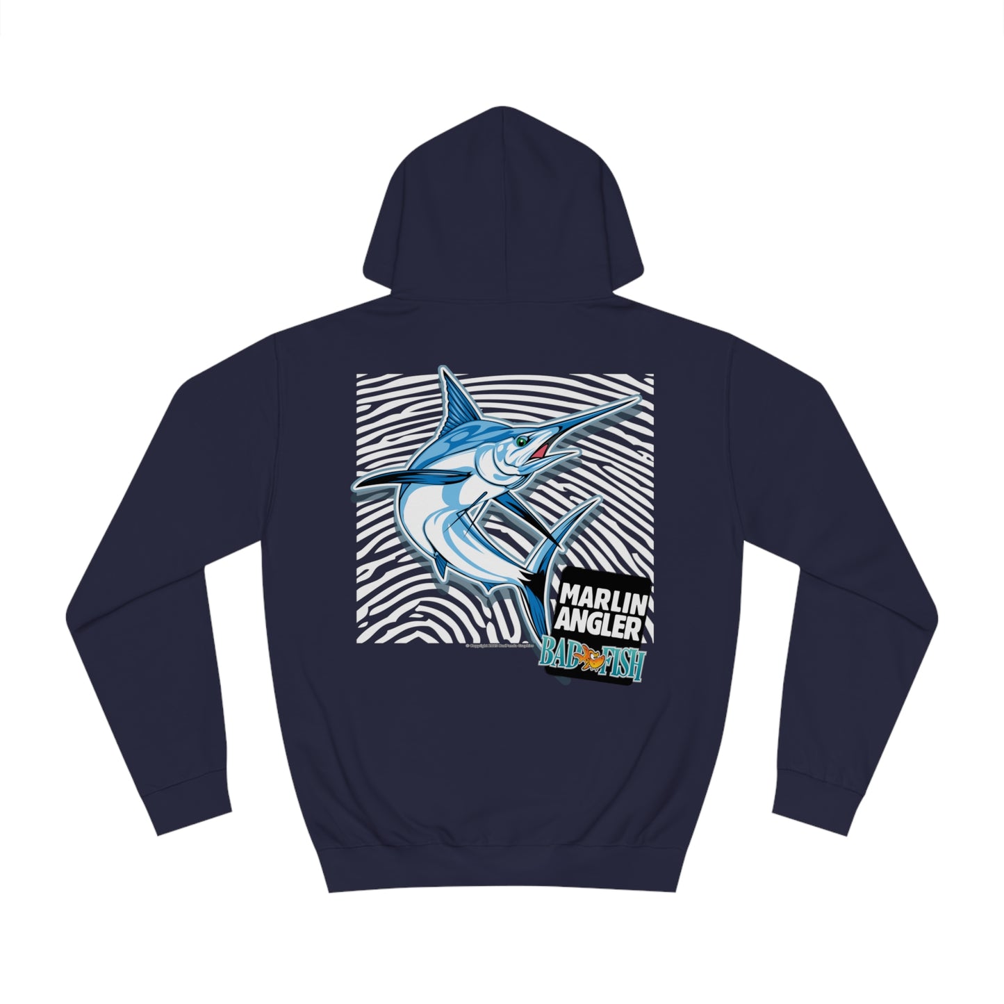 Badfish – Marlin Angler : Premium Pullover Hoodie