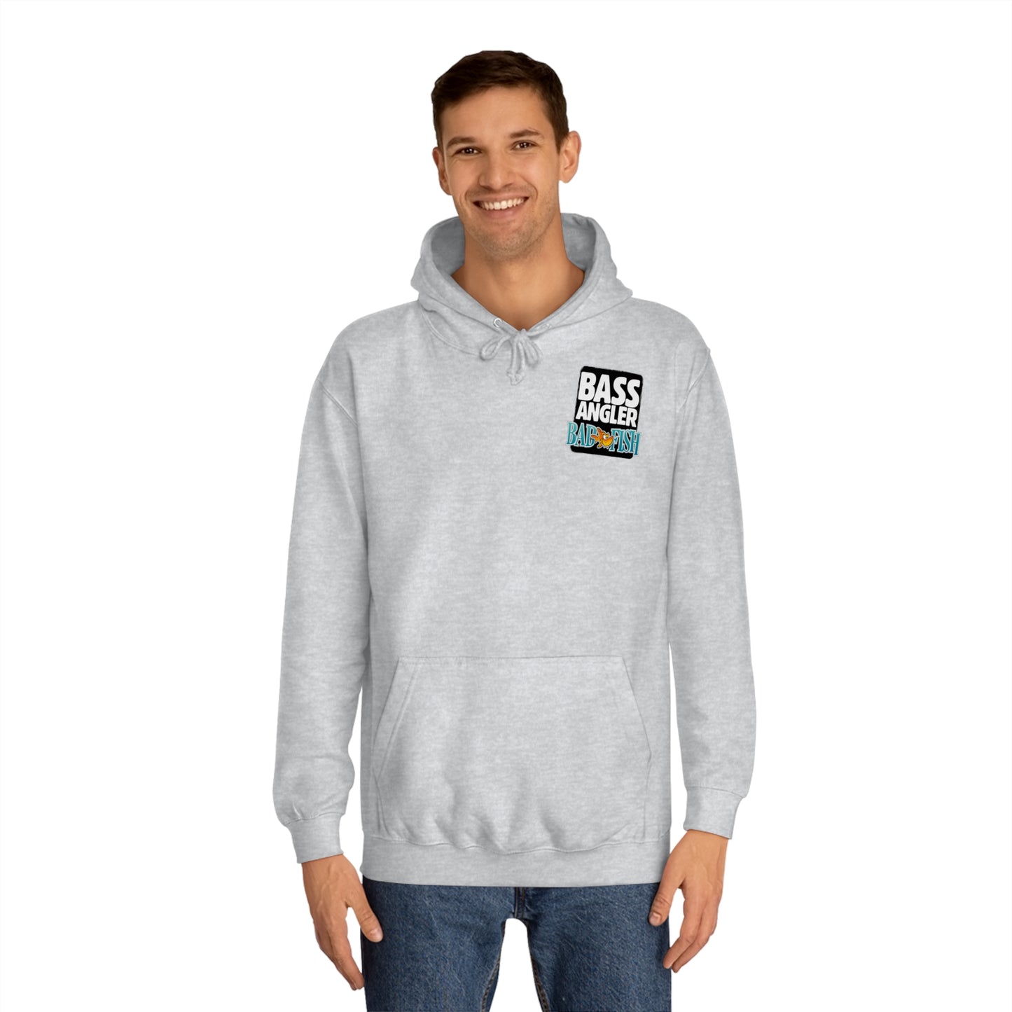 Badfish – Bass Angler : Premium Pullover Hoodie
