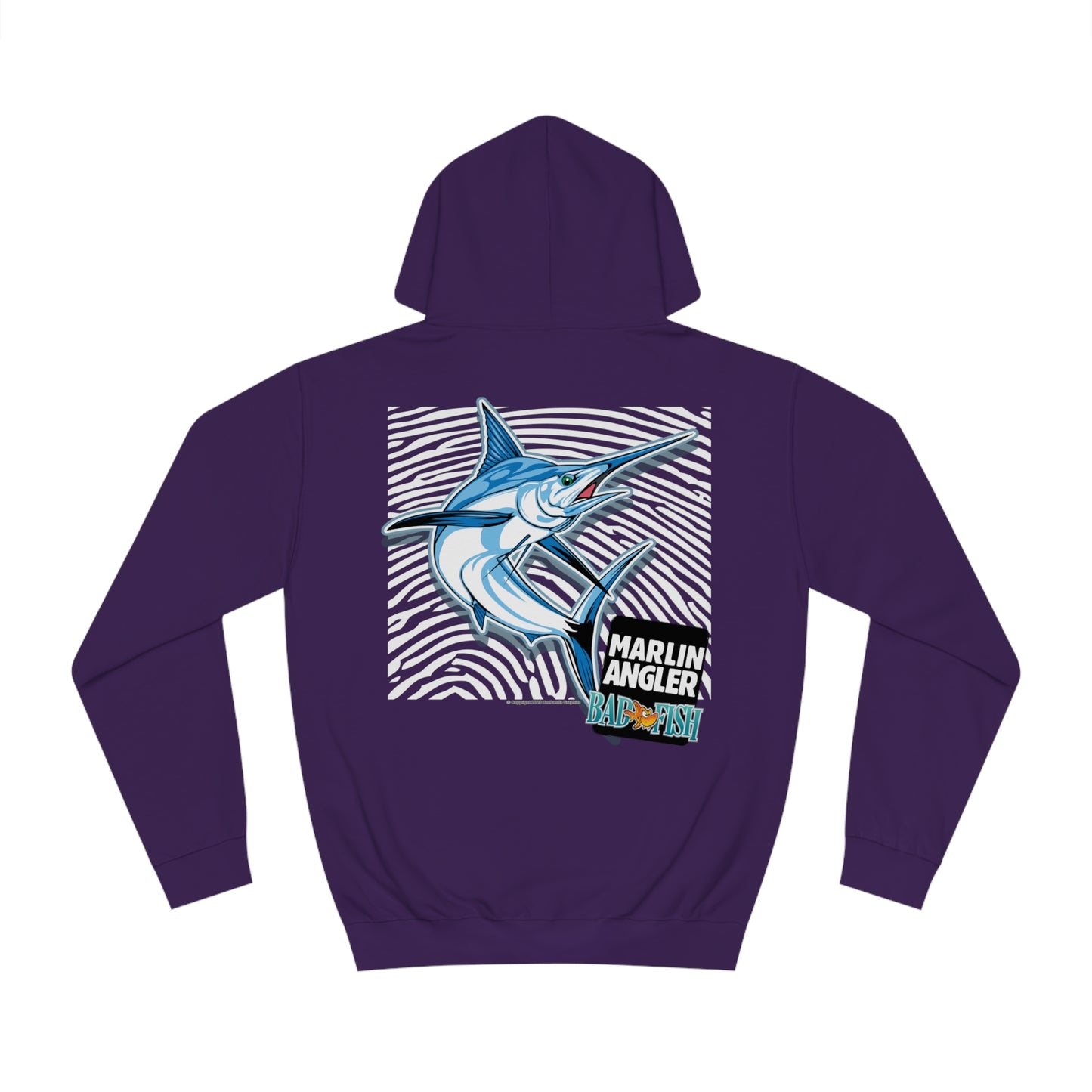 Badfish – Marlin Angler : Premium Pullover Hoodie