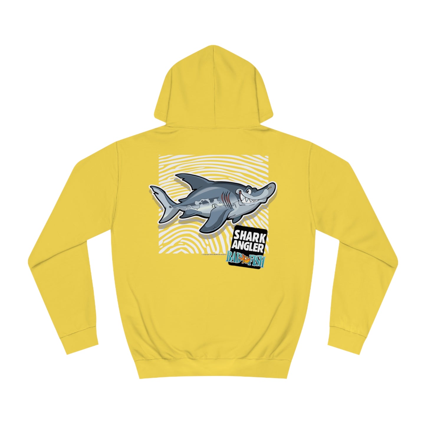 Badfish – Shark Angler : Premium Pullover Hoodie
