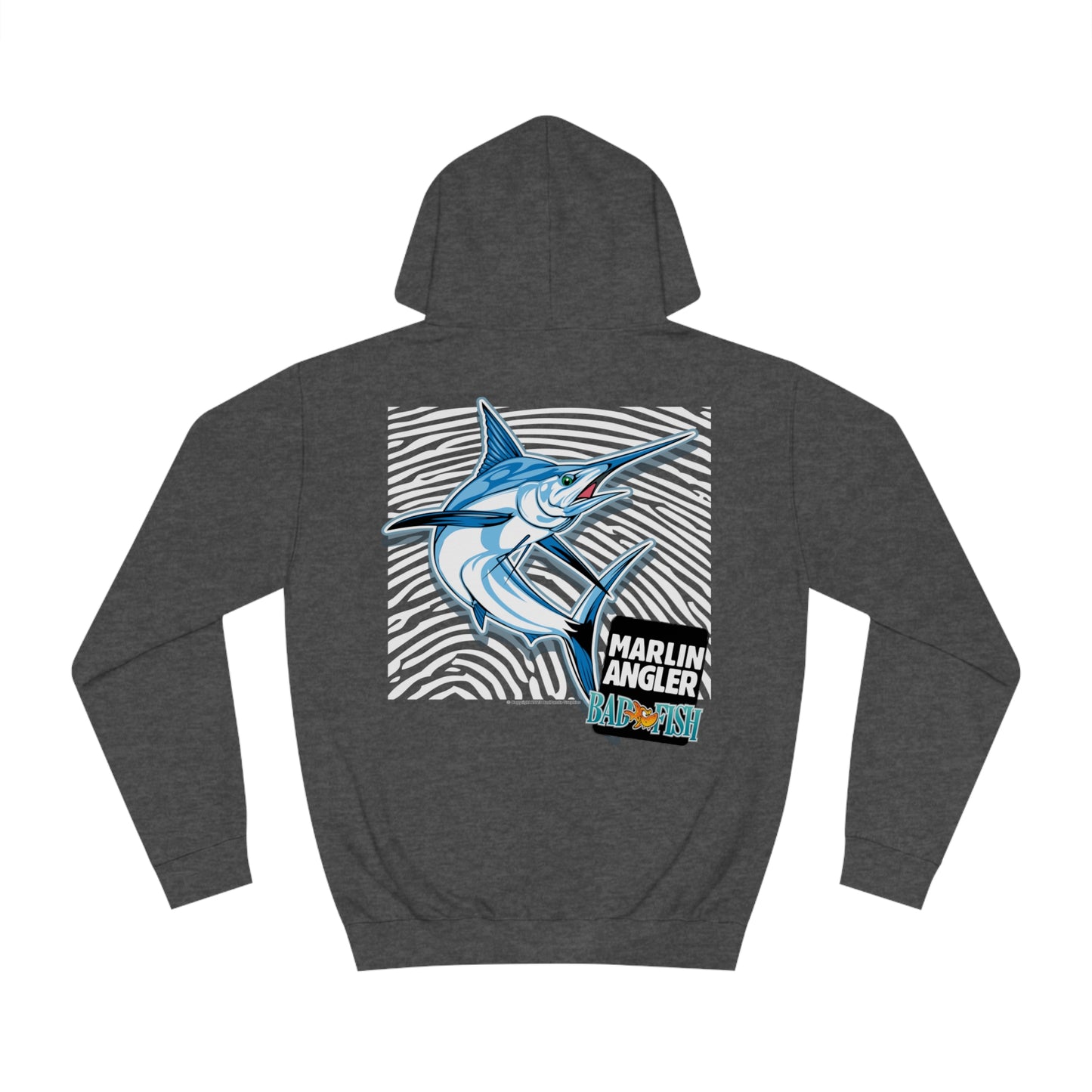 Badfish – Marlin Angler : Premium Pullover Hoodie