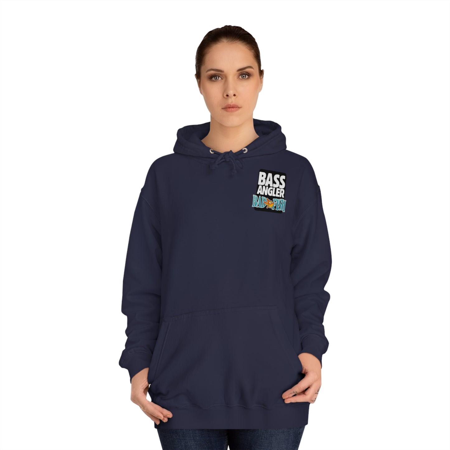 Badfish – Bass Angler : Premium Pullover Hoodie