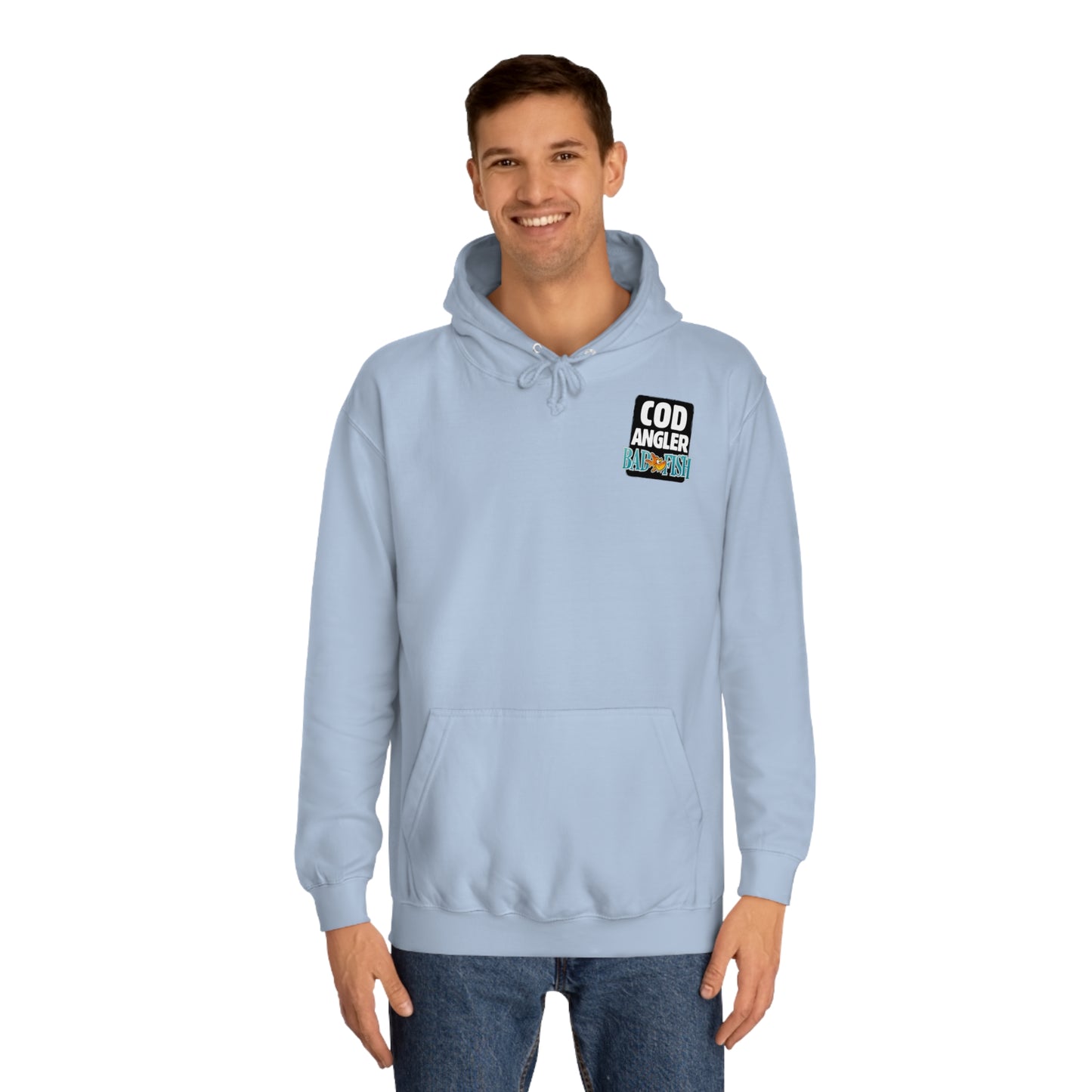 Badfish – Cod Angler : Premium Pullover Hoodie