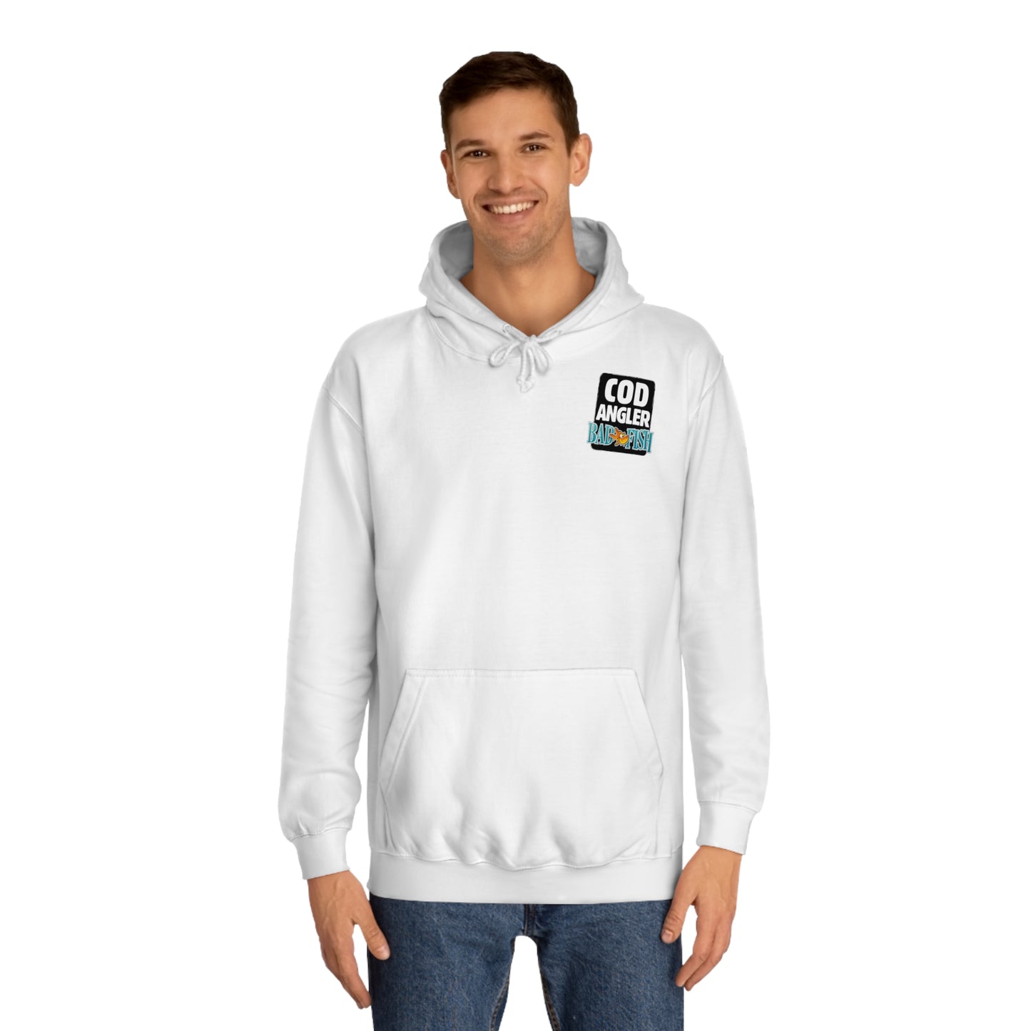 Badfish – Cod Angler : Premium Pullover Hoodie