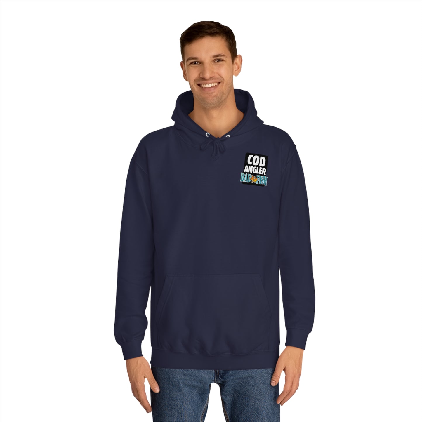 Badfish – Cod Angler : Premium Pullover Hoodie