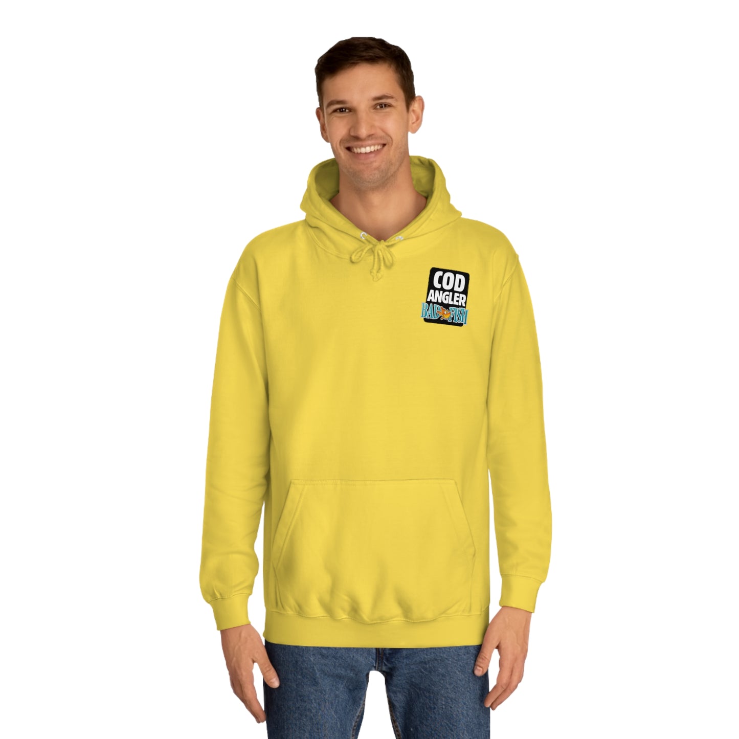 Badfish – Cod Angler : Premium Pullover Hoodie