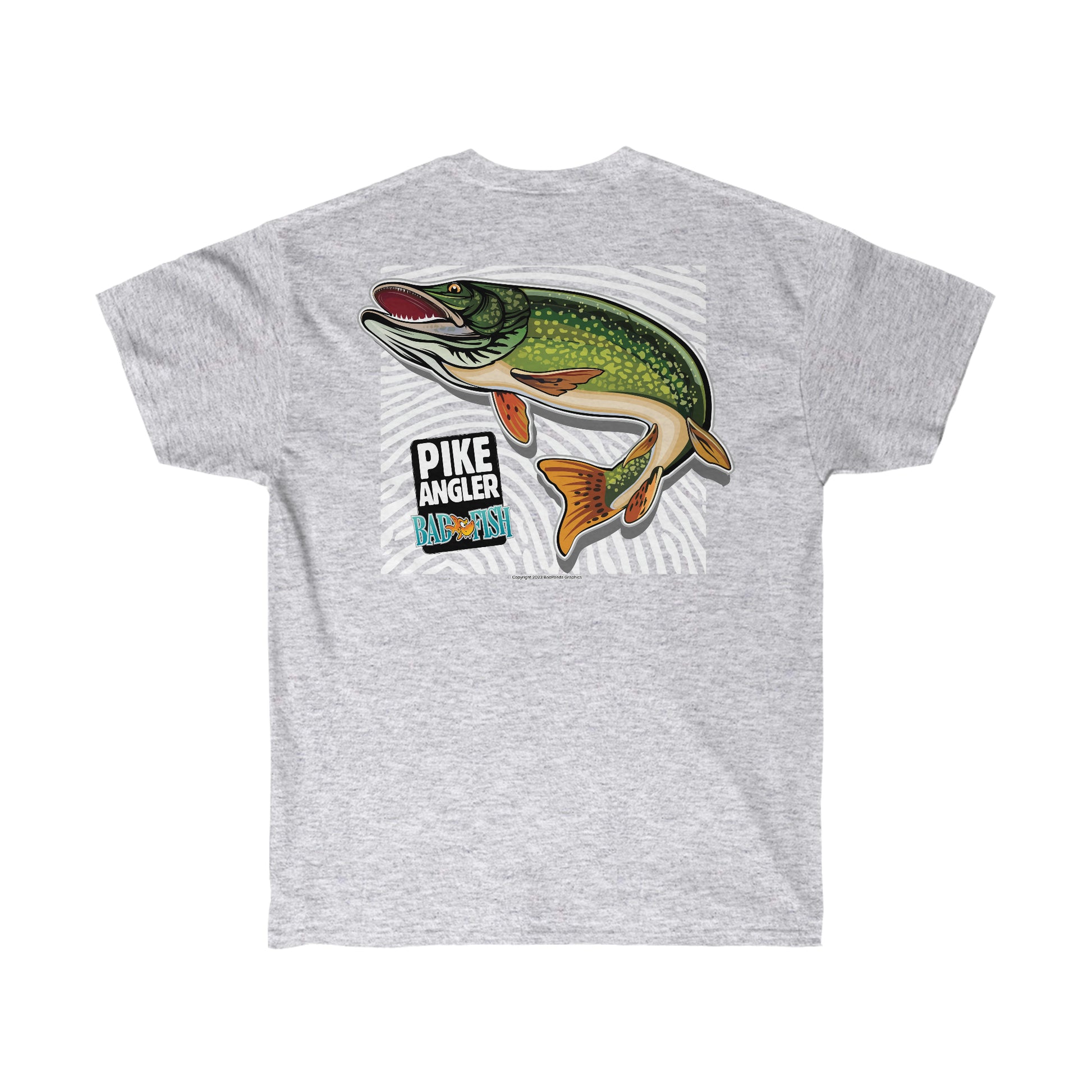 Badfish – Pike Angler T-Shirt – Badfish Clothing